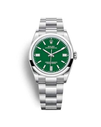 Rolex Oyster Perpetual Green 126000 Lady Watch 36MM