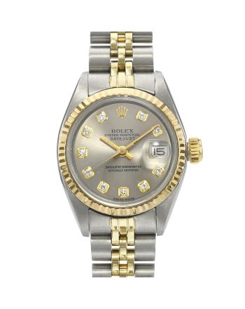 Rolex Datejust 6917 Silver Diamond