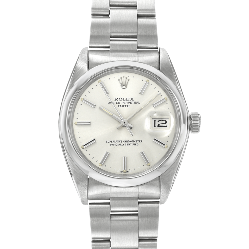 Rolex Date 1500 Silver